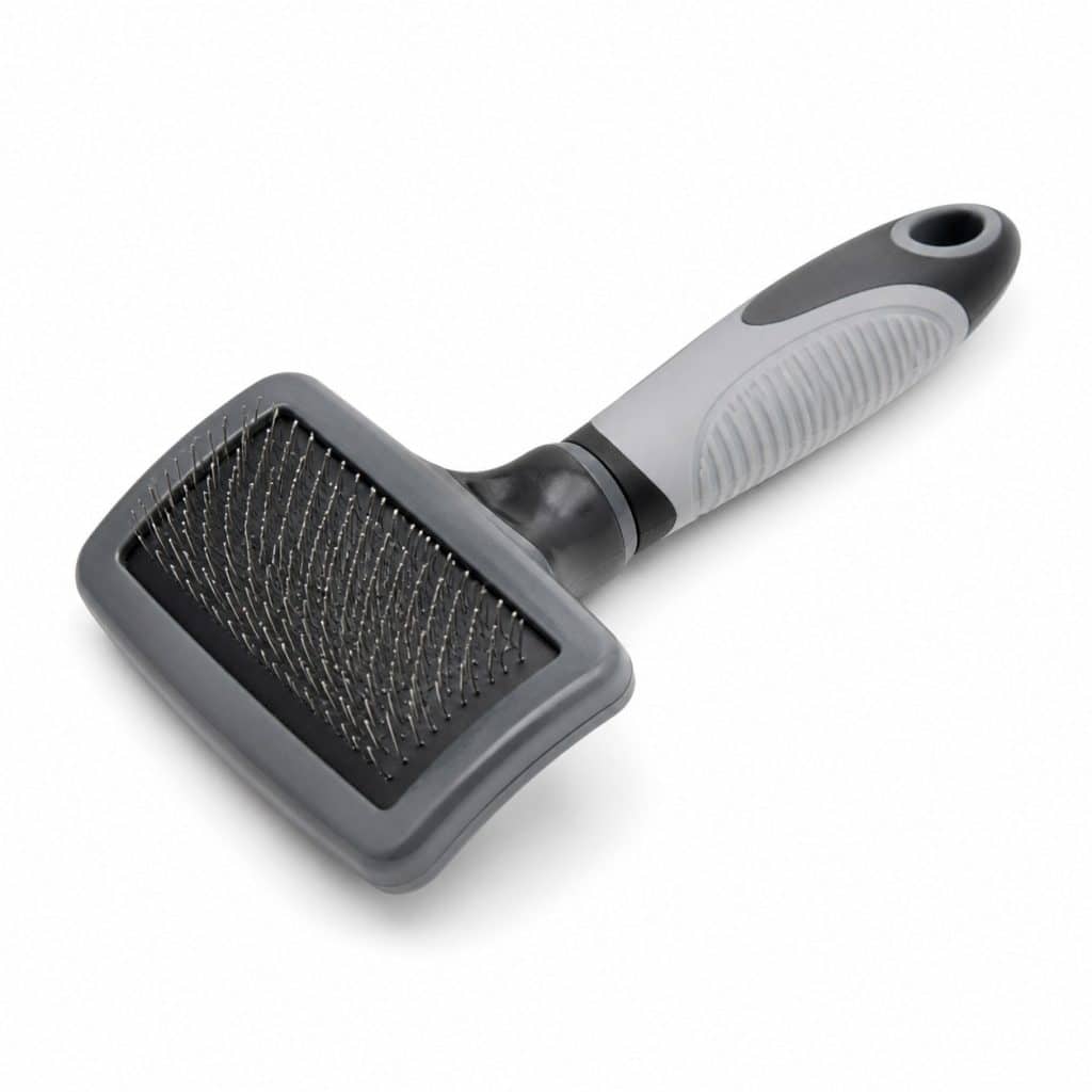 Brosse démêlante pour chien présenté seul