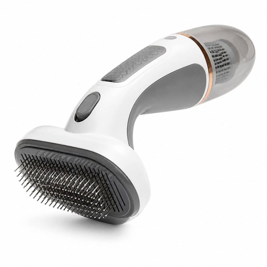 Brosse électrique anti-poils pour chien présenté seul