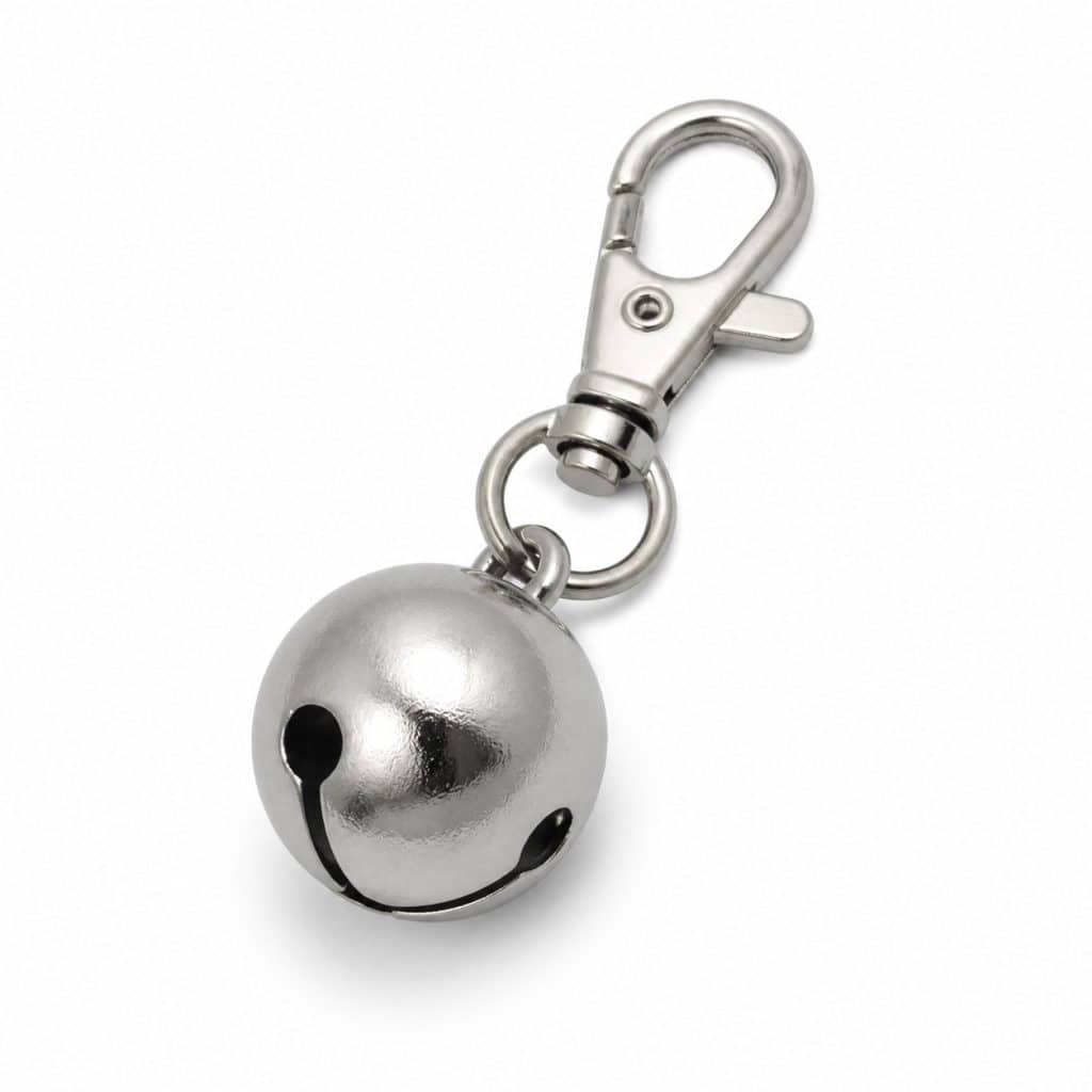 Clochette de sécurité pour collier de chat présenté seul