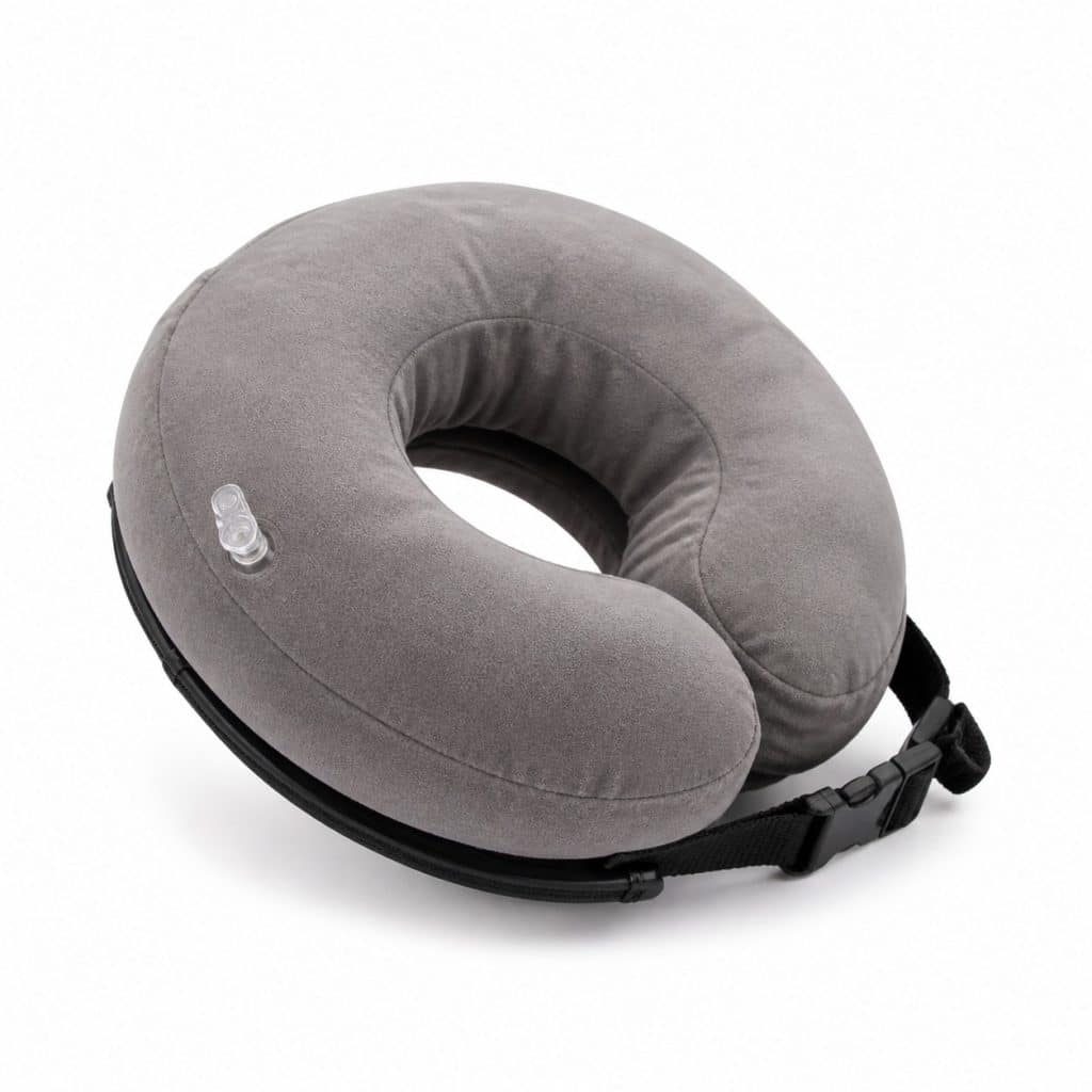 Collerette gonflable de protection pour chien présenté seul