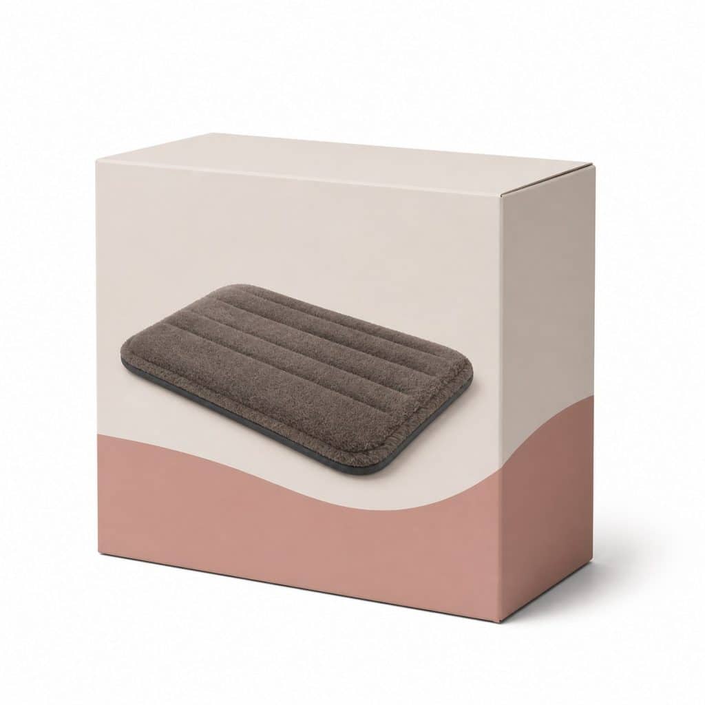 Coussin chauffant thérapeutique pour chien présenté seul