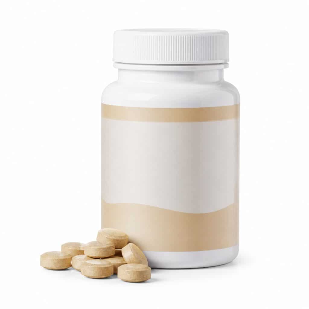 Cure de vitamines complètes pour chien présenté seul