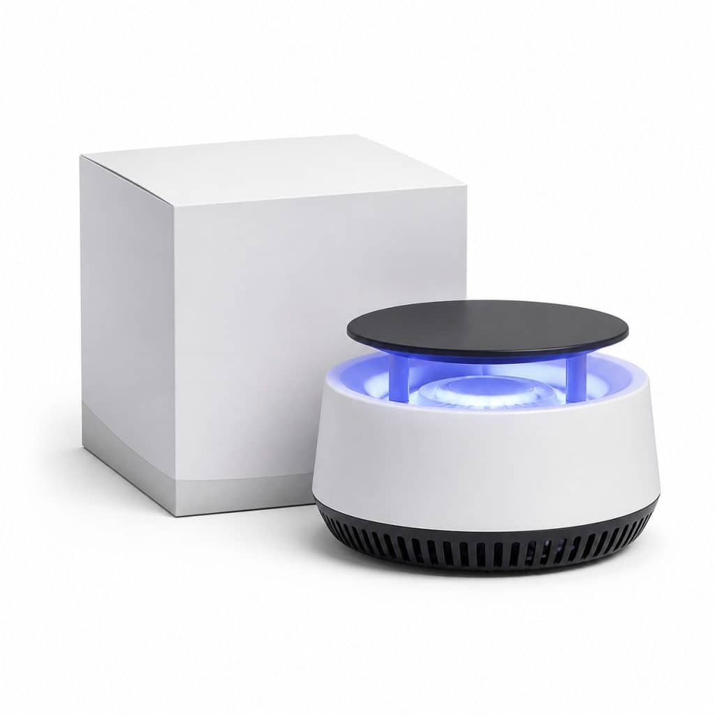 Piège lumineux à puces pour intérieur présenté seul