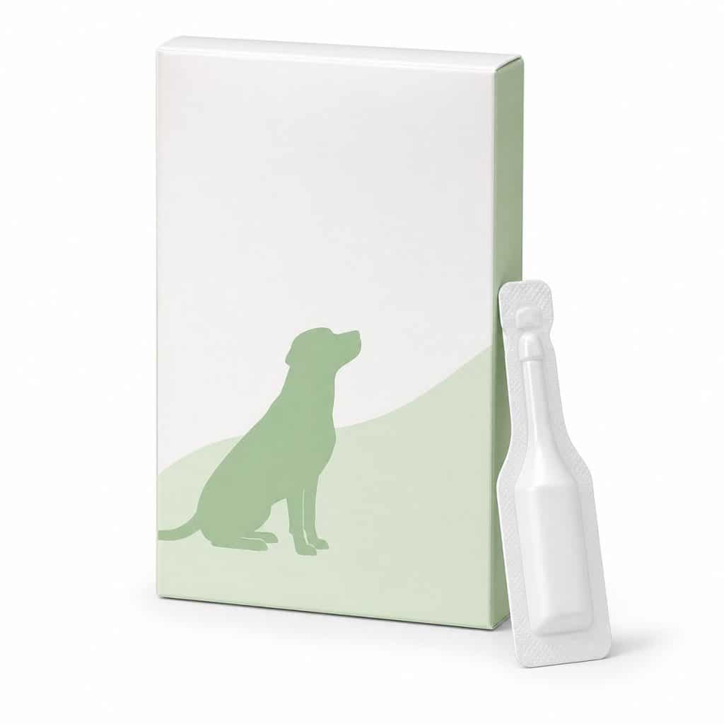 Shampoing antiparasitaire chien anti-puces présenté seul