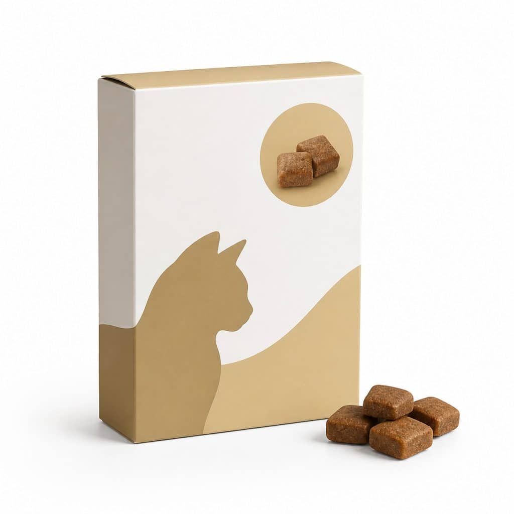 Vermifuge friandise à croquer pour chat présenté seul