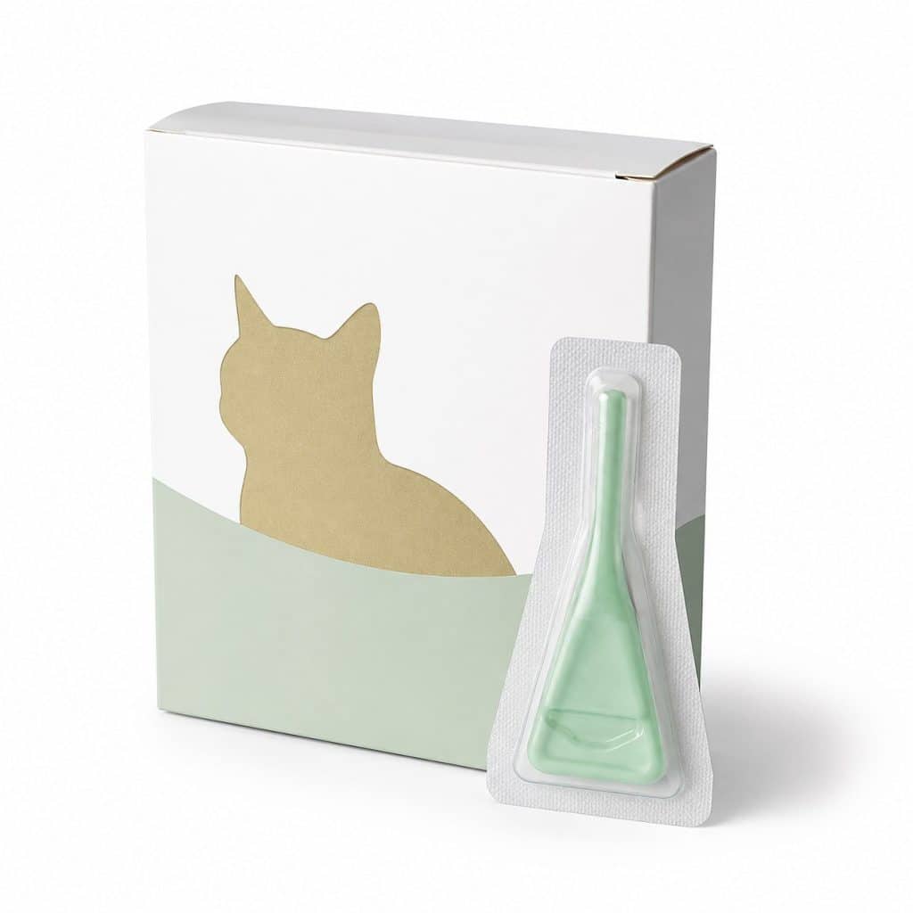 Vermifuge pipette appétente chat présenté seul